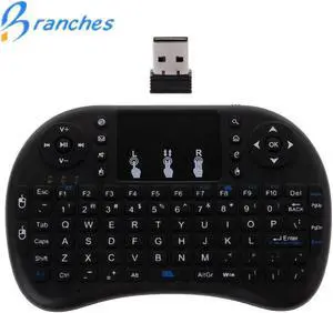 Aomoproing Mini i8 Wireless Keyboard 2.4 GHz Russian or English Letters Multi-Media Air Mouse Remote Control Touchpad For Android TV Box