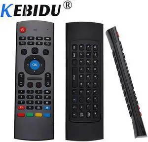Aomoproing kebidu Updated 2.4G Fly Air Mouse MX3 Wireless Remote Control Wireless Keyboard for Smart TV TV box T95Z Plus/X96