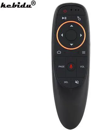 Aomoproing kebidu 2.4GHz Wireless G10 Fly Air Mouse G10s For Gyro Sensing Game With Voice Control Mini Remote Control For Android Tv Box