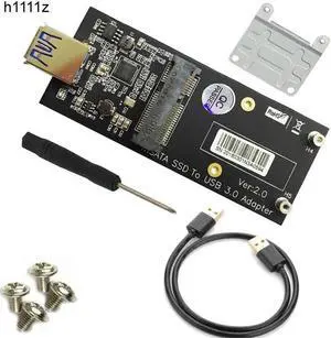 5Gbps USB 3.0 to mSATA HDD Enclosure USB3.0 to mini SATA Hard Disk Adapter M2 SSD External HDD Mobile Box mSATA SSD Disk Adapter