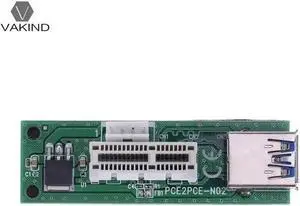 Mini PCIE 1X Expansion Card 90 Degree Right Angle And PCI-E 1X Extension SATA Powered Cable Good heat dissipation for PC