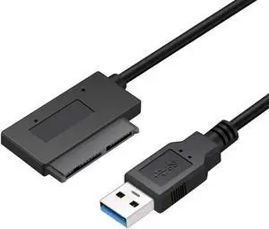 USB 3.0 to Micro SATA Adapter Cable for 1.8inch HDD SSD Converter Cord USB3.0 to 16Pin Msata 7+9 Pin