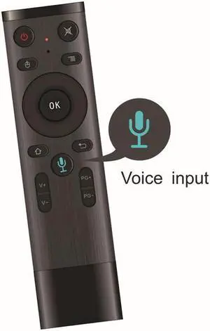 Aomoproing Q5 Voice control air mouse with voice microphone 2.4G wireless Q5 remote control For Smart tv/Android Box/PC NO IR Function