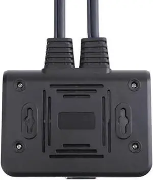 2 Port USB2 0 DVI KVM Switcher Switch Box 2 in 1 Audio Video Cable Keyboard Mouse HD Monitor KVM Switch