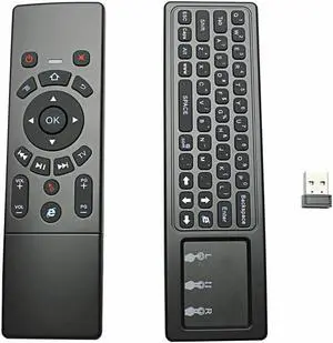 Aomoproing T6 Air mouse with Wireless Keyboard & touchpad Remote Control for Smart TV M8S PRO H96 PRO Android TV Box mini PC pk w1 air mous