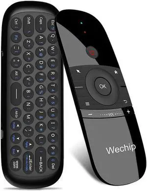 Aomoproing W1 MINI 2.4G Remote Control Wireless Keyboard 6-Axis Motion Sense Air Mouse IR Learning for Smart TV Android TV BOX Laptop PC