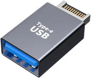 USB A 3.0 Male to USB Type-E Female Converter Adapter for Computer Front Panel Motherboard Internal Adapter