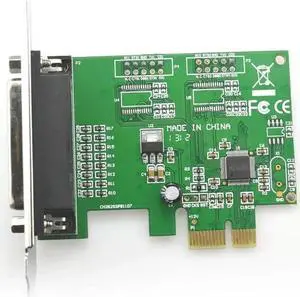 Printer DB25 Parallel Port LPT to PCI-E PCI Express Card Adapter Converter