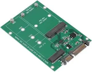 3 in 1 mSATA to SATA NGFF M2 to SATA III SATA3 Converter Msata/NGFF SSD to Sata Adapter Support mSATA SSD + M.2 NGFF SSD