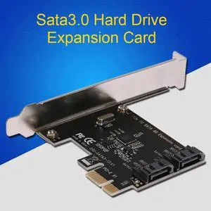 PCI-E 1x 4x 8x 16x to SATA 3.0 Internal Full Speed 6Gbps Ports Hard Disk Drive Enclosure Expansion Card Computer Add On Cards