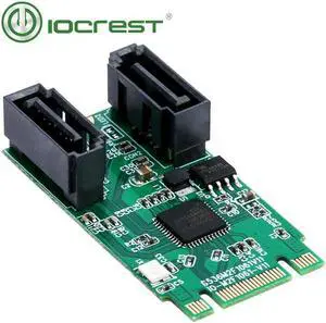 Aomoproing M.2(pcie ) to 2 Port SATA 6G RAID Adapter Internal M.2 SATA RAID Controller Card