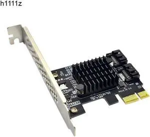 Aomoproing Add On Cards Controller SATA 3 SATA3 PCI E/PCIE SATA PCI Express SATA Card/Multiplier/Expansion SATA3.0 6Gb 2Port Adapter