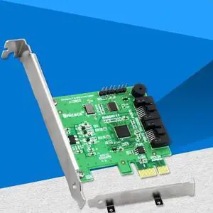 Aomoproing 2 Port SATA3.0 PCI-e Controller Card PCI Express to Internal SATA 6Gb Multiplier