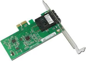PCI-E X1 100FX SC (1310nm 20KM) Desktop Fiber Ethernet Network Card Adapter For Realtek RTL8105E 100Mbps NIC