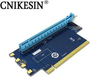 PCI-E Riser Card 90 Degree VGA Adapter Card PCI-E16X Adapter Card Height 6CM Heighten Transverse Steering Card
