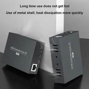 HDMI-Compatible KVM Extender 150M HDMI-Compatible To RJ45 Transmitter Amplifier Support Keyboard Mouse