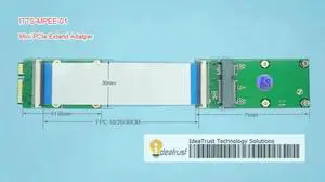 Mini PCIe to Mini PCIe Mini PCI-E Extender FPC 10/20/30CM Network Card Extend SSD Extend Extender Extension Adapter