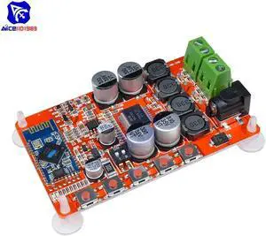 Aomoproing Wireless Bluetooth 4.0 Audio Receiver Digital TDA7492P 50W+50W Amplifier Board Part component HIFI amplificador Power Amplifiers