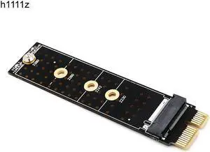 PCIE to M2 Adapter NVMe SSD M2 PCIE X1 Raiser PCI-E PCI Express M Key Connector Supports 2230 2242 2260 2280 M.2 SSD Full Speed