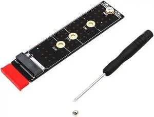 Pcie To M2 Adapter Nvme Ssd M2 Pcie X1 Raiser Pci E Pci Express M Key Connector Supports 2230 2242 2260 2280 M.2 Ssd Full Spee