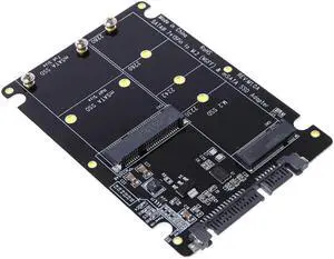 1 Pc 2 In 1 NGFF M.2 B+M Key Mini PCI E or mSATA SSD to SATA III Adapter Card for Full Msata SSD/ 2230/2242/2260/22x80 M2 1 Pc 2 In 1 NGFF M.2 B+M Key Mini PCI E or mSATA SSD to SATA III Adapter Card for Full Msata SSD/ 2230/2242/2260/22x80 M2