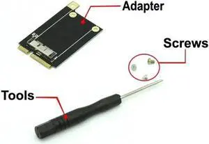 Aomoproing Mini PCI Express Wireless WiFi Convert Adapter Converter Card for BCM94331CD BCM94360CD