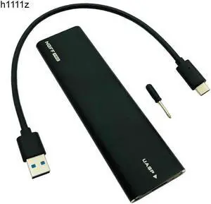 USB C M.2 NGFF SSD Enclosure USB 3.1 Type C GEN 2 M2 SSD Enclosure Up to 10Gbps For 2242 2260 2280 M.2 NGFF Hard Drive B KEY