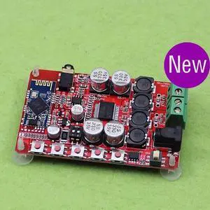 Aomoproing Wireless Bluetooth 4.0 Audio Receiver Digital TDA7492P 50W+50W Amplifier Board Part Component Card