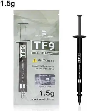 Aomoproing Thermalright TF9 thermal grease CPU thermal paste computer notebook graphics card GPU cooling silicone TF9 1.5g with scraper