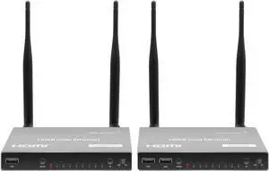 200M Wireless WiFi Transmitter Receiver USB KVM 1080P HDMI Loop IR Remote Wireless HDMI Extender Splitter Switch PC To Multi TV