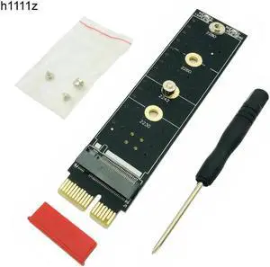 Riser PCIE to M2 Adapter NVMe SSD M2 to PCI Express X1 Adapter PCIE Riser M Key Connector Supports 2230 2242 2260 2280 SSD Disk