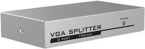 MT-VIKI 2 Port VGA Splitter 150MHz signal amplifier 1 input 2 output Two monitors display the same picture MT-1502-K