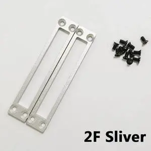 SSD 2.5 inch hard drive bracket aluminum alloy material can be fixed on the chassis with screws for PC Hard Drive Enclosure