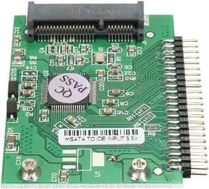 mSATA to IDE Mini PCI-E SSD To 1.8" 44 Pin Male Converter Adapter Converter Adapter Board