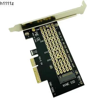 Add On Card PCI Express m.2 Adapter/Riser M.2 SSD PCIE Adapter M.2 2280/SSD NVME PCIE SSD M.2 PCI E 4x PCIE 3.0 Adaptador