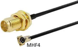 IPEX MHF4 to RP SMA IPEX U.FL IPX M2 MHF4 to RP SMA Female for Mini PCI 0.81mm For 7260NGW 8260NGW M2 Card Intel WIFI Board