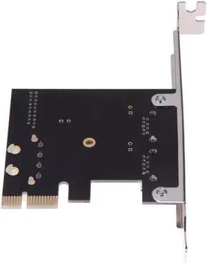 USB 3.0 PCI-E Expansion Card External 2 Port USB3.0 + Internal 19pin Header PCIe Card 4pin IDE Power Connector