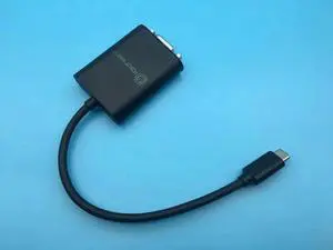 Type C to VGA Adapter USB 3.1 Converter for Macbook to TV Projector Video HD Adapter Type C to VGA Adapter USB 3.1 Converter for Macbook to TV Projector Video HD Adapter