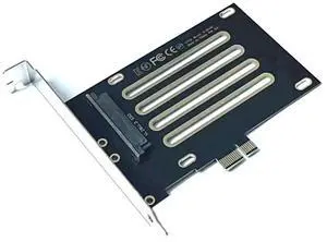 SFF-8639 U.2 U.3 To PCIE 3.0 4.0 X1 Adapter Card Adapter Motherboard Slot PCIEX1 Multi-Function Adapter Module PCB
