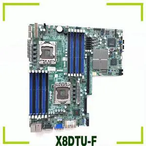 X8DTU-F For Dual way Server Motherboard 55 56 Series CPU LGA1366
