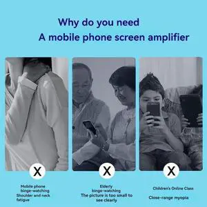 ATP-Folding Mobile Phone Magnifying Glass HD Cell Phone Screen Amplifier Projector Screen Enlarge Magnifier Phone Holder ATP-Folding Mobile Phone Magnifying Glass HD Cell Phone Screen Amplifier Projector Screen Enlarge Magnifier Phone Holder