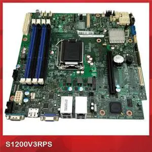 Server Motherboard For S1200V3RPS SATA3.0 C222 LGA1150 Test Good