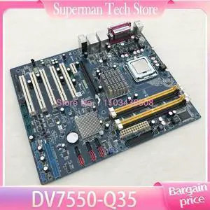 Industrial Computer Equipment Motherboard R10 Dual Network Port 5 PCI DV7550-Q35