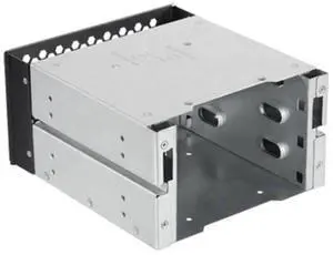 Aomoproing 3.5 To 5.25 Three-Disc Hard Drive Cages 2 Chassis Drives In The Chassis Hard Drive Box Computer Storage Expansion