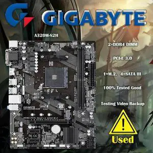GA-A320M-S2H Motherboard Socket A 1151 DDR4 USB3.0 SATA3.0 VGA+DVI+HDMI