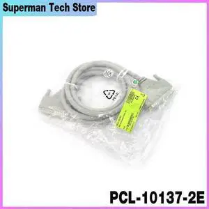 For Advantech SCSI data cable Shielded cable 2 m cable DB-37 connector Double shielded cable 37-pin D-sub PCL-10137-2E