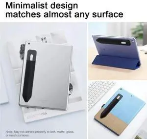 Reusable Elastic Pencil Sleeve Simple Black Pencil Holder for Storage Box Pocket Protective Pen