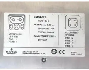 For EMERSON Communication Power Module 48V 100A HD48100-5 Power Supply
