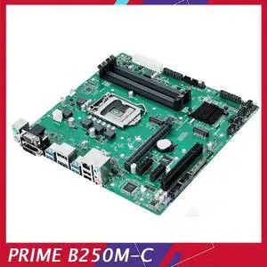PRIME B250M-C For Motherboard 1151 Support for 6th and 7th Gen CPU