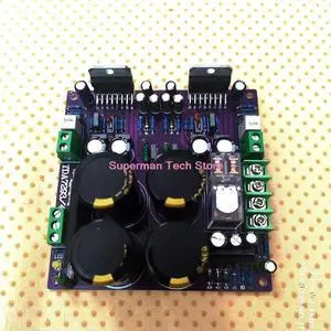TDA7293 HiFi Hot Sound Fever Power amplifier Board TDA7293/4 PCB Specifications 9.8 * 9.8cm Output power 2 * 100W (impedance 8)